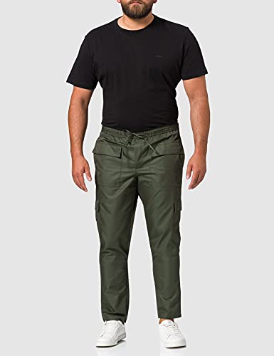 Sisley Trousers 4VON55GN9 Pantalones, Verde 1d1, 54 para Hombre