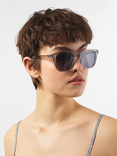 SIX Sonnenbrille für Damen, Grau, Dunkle Gläser, Linsen-Kategorie 3, filtro UV400 (326-210)