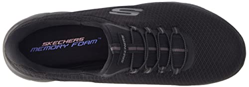 Skechers Summits, Zapatillas de Deporte Mujer, Black, 38 EU