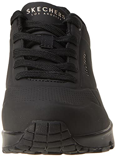 Skechers Uno Stand on Air, Zapatillas Mujer, Black, 38 EU