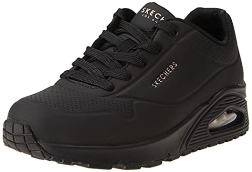 Skechers Uno Stand on Air, Zapatillas Mujer, Black, 38 EU