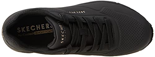 Skechers Uno Stand on Air, Zapatillas Mujer, Black, 38 EU