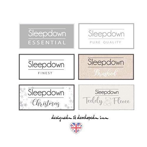 Sleepdown Juego edredón y Fundas de Almohada de polialgodón, tamaño King, 230 x 220 cm, diseño Floral, Color, Rosa encarnado, Matrimonio