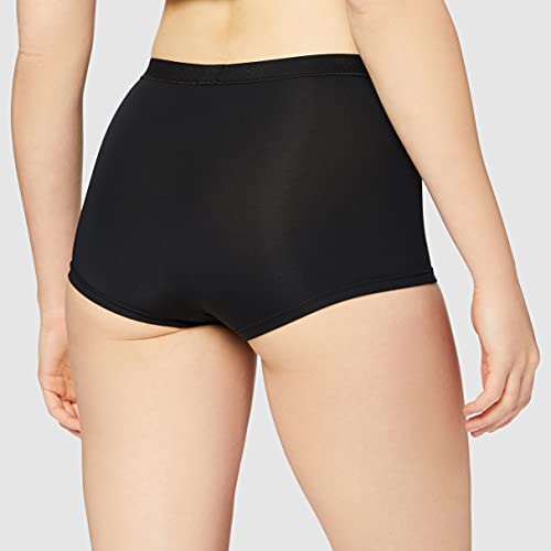 Sloggi Sloggi Sensual Fresh Short Brief - Culotte para mujer, color negro, talla 44 (Talla del fabricante: 14)