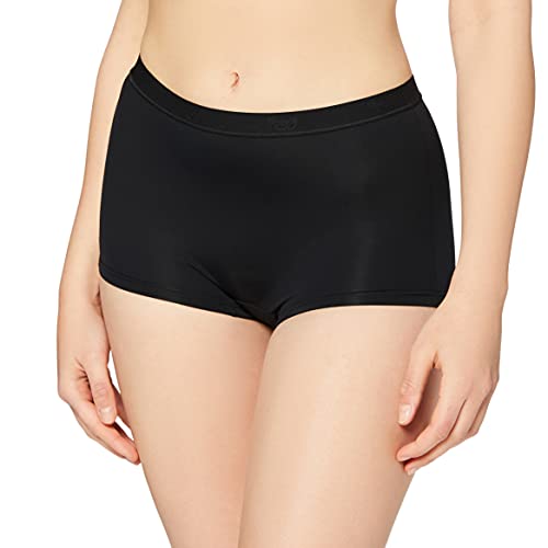 Sloggi Sloggi Sensual Fresh Short Brief - Culotte para mujer, color negro, talla 44 (Talla del fabricante: 14)