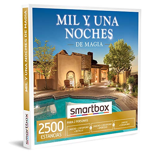 Smartbox - Caja Regalo Mil y una Noches de Magia - Idea de Regalo para Parejas - 1 Noche con Desayuno para 2 Personas