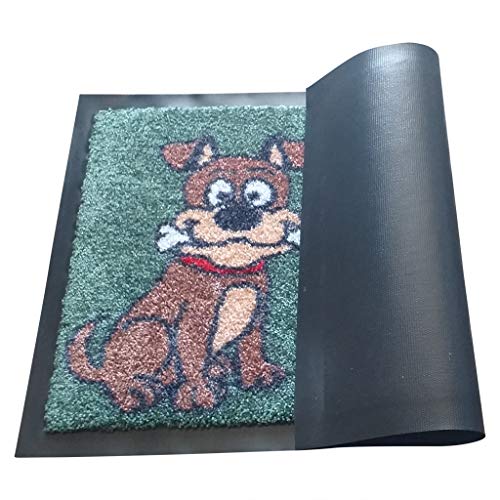SML Felpudo de Entrada Casa, 60x40 cm |Alfombra Exterior para Puerta, Impermeable, Lavable para Atrapar Suciedad para Recibidor|Alfombrilla Antideslizante,Originales y Divertidos