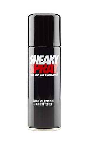 Sneaky Spray - Spray Protector de Zapatos de Ante, Impermeable, 1 Bote de 200 ml, Unisex Adulto, Negro, Talla única