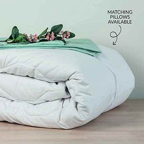 Snuggledown Freshwash - Edredón Anti-alérgico, algodón, Color Blanco, algodón Algodón, Blanco, Doublé