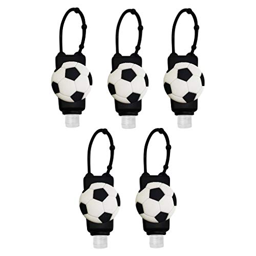 SO-buts 5pcs Botellas De Viaje De Plástico, a Prueba De Fugas, Contenedor De Líquidos, Niños Desinfectantes De Manos Dispensador Gel Portatil Manos Dispensador (Color-14)