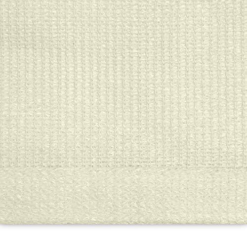 Sol Royal Toldo de terraza SolVision HS9 Vela de Sombra Toldo Parasol 300x300x300 cm HDPE Transpirable Crema protección UV