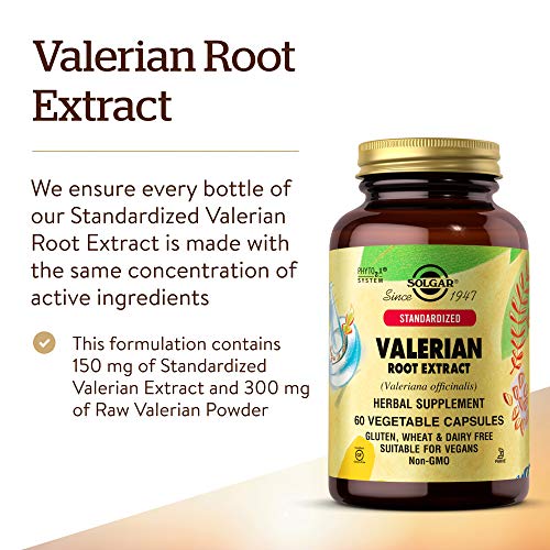 Solgar Valeriana Extracto de Raíz - 60 Cápsulas (4152)