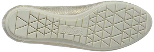 s.Oliver 5-5-22119-26, Zapatos Tipo Ballet Mujer, Champag Snake, 41 EU