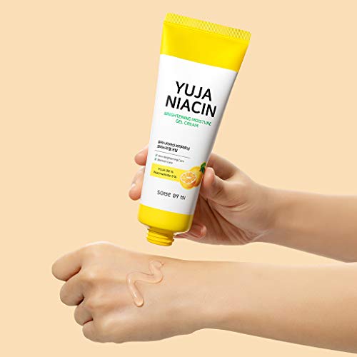Some By Mi - Yuja Niacin Brightening Moisture Gel Cream, Crema Facial Iluminadora y Antimanchas con Vitamina C