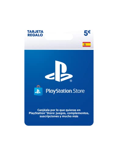Sony, PlayStation - Tarjeta Prepago PSN 5€ | PS5/PS4/PS3 | Código de descarga PSN - Cuenta española