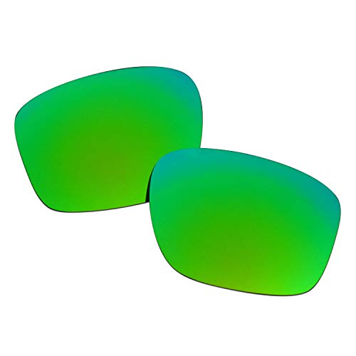 SOODASE Para Oakley Sliver Gafas de sol Verde Lentes de repuesto polarizadas