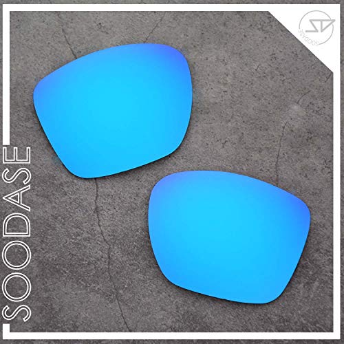 SOODASE Para Oakley Twoface XL Gafas de sol Rojo/Azul/PlataLentes de repuesto polarizadas