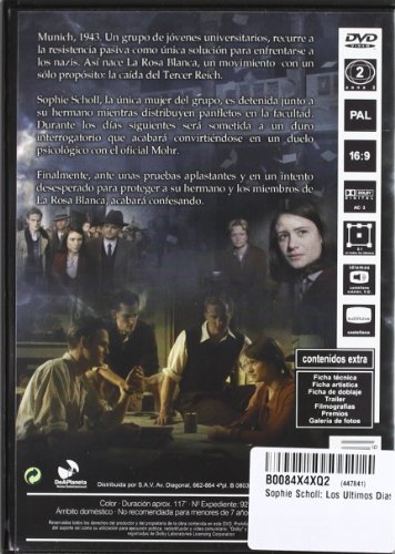 Sophie Scholl: Los Últimos Días [DVD]