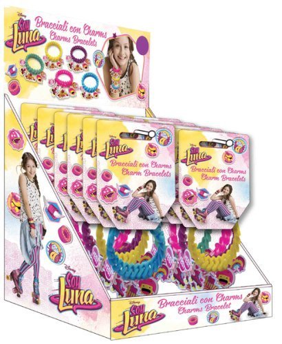Soy Luna - Pulsera + 5 colgantes (Mercury 34145) , Modelos/colores Surtidos, 1 Unidad