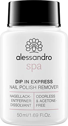 Spa Dip In Express - Quitaesmalte de uñas, sin olor y sin acetona, 50 ml