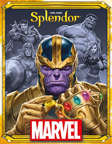 Space Cowboys | Splendor: Marvel | Juego de Mesa | A Partir de 10 años | 2 a 4 Jugadores | 30 Minutos