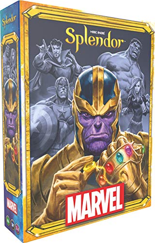 Space Cowboys | Splendor: Marvel | Juego de Mesa | A Partir de 10 años | 2 a 4 Jugadores | 30 Minutos
