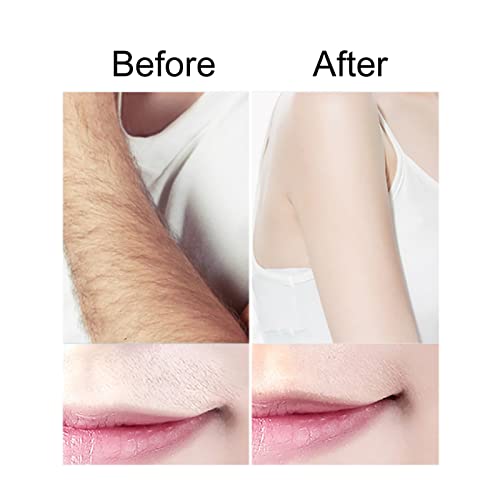 Spray Depilatorio, Inhibidor de Pelo Vegetal, Depilador, Spray Suave para Quitar el Vello para la Cara, Axilas, Brazos, Piernas, Depilatorio Hidratante, Spray Depilatorio Indoloro