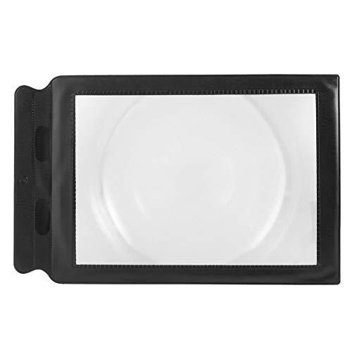SPRINGHUA 1pc 4X Full Grande Hoja Plana Página Lupa de Lectura de la Ayuda de la Lupa de la Lente for Dropshipping Lectura