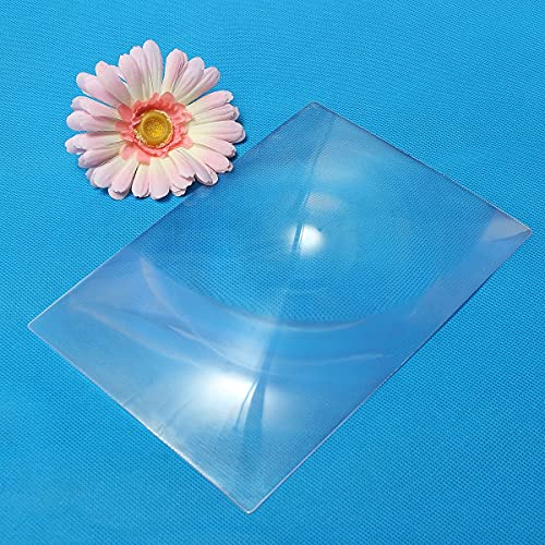 SPRINGHUA Hoja de la página índice de Aumento de la Lente de Fresnel 3 aumentos PVC Lupa