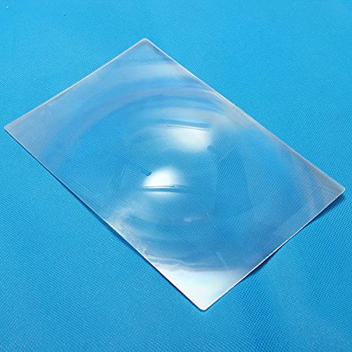 SPRINGHUA Hoja de la página índice de Aumento de la Lente de Fresnel 3 aumentos PVC Lupa