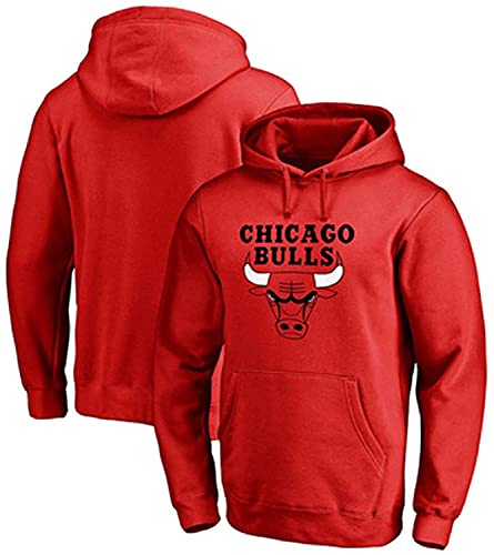 SryWj Chicago Bulls # 23 Hoodie, Chicago Quick-Secking Casual Juego Jersey, Jersey De Baloncesto Jersey, Senderismo Deportivo Al Aire Libre (Color : Red, Tamaño : L)