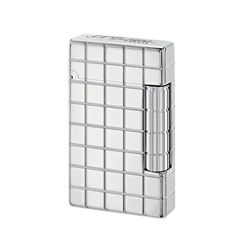 S.T. Dupont Paris Mechero cuadros acabado bronce blanco 020800