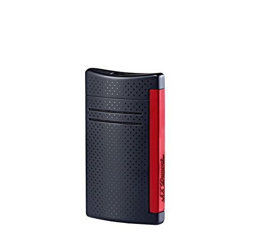 S.T. Dupont Paris Mechero Maxi Jet Negro Mate y rojo 020160 N