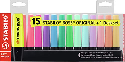 STABILO 4006381517478 Multicolor 15pieza(s) rotulador 4006381517478, Multicolor, Multicolor, 15 Colores, Multi, Niño/niña, 15 Pieza(s)
