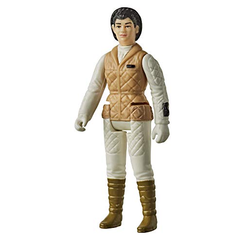 Star Wars Figura de Princesa Leia Organa (Hoth), de 9,5 cm, Escala de Star Wars: The Empire Strikes Back Figura, niños a Partir de 4 años