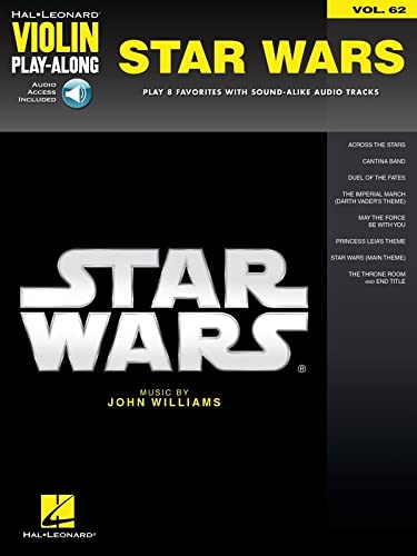 Star wars (violin) violon +enregistrements online: Violin Play-Along Volume 62 (Hal Leonard Violin Play-Along)