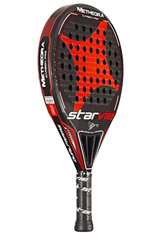 StarVie Metheora Carbon Pro Pala de Pádel, Unisex Adulto, Rojo, Talla Única