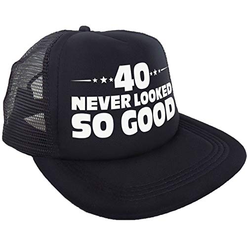 Sterling James Co. 40 Never Looked So Good Sombrero – Suplementos para una feliz fiesta de cumpleaños número 40, Ideas y Decoraciones – Cumpleaños Divertido