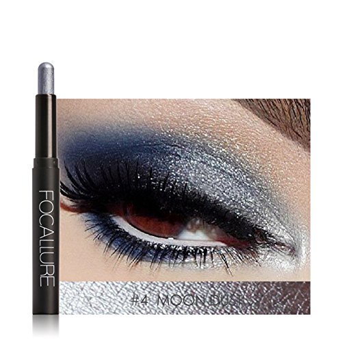 Stick de sombra de ojos, lápiz de sombra de ojos multicolor Shimmer Smoky Eyeshadow Pencil Lápiz de sombra de ojos resistente al agua de larga duración para maquillaje(#4)