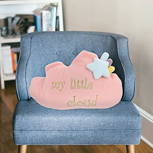 STOBOK Nube Lanzamiento Almohada Peluche Nube Muñeca Sofá Cojín Niños Decoración Decoración Amortiguador Relleno Dormir Almohada Peluche Juguetes Coche Cuello Almohada