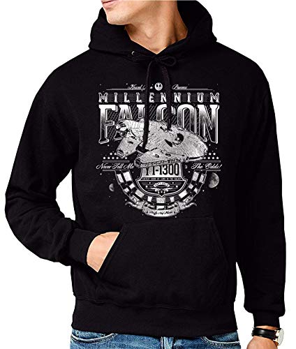 Sudadera de Hombre Star Wars Dark Vader Yoda Death Star 018 XL