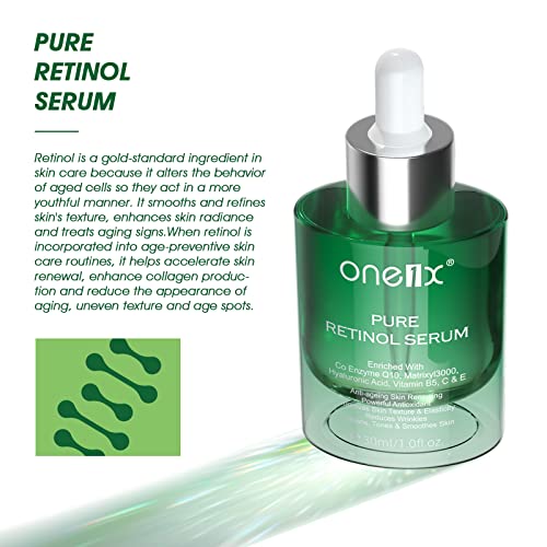 Suero De Retinol Puro, Suero De Retinol Antienvejecimiento, Suero De Retinol Con Acido Hialurónico, Vitamina C / E, Mejora La Producción De Colágeno, Reduce Las Arrugas, Líneas Finas