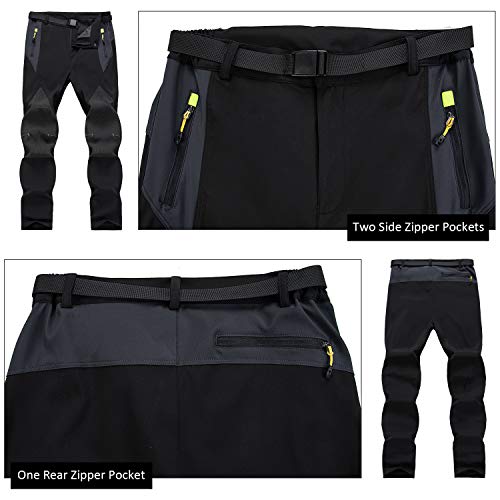 SUKUTU Pantalon de Randonnée en Plein Air Pour Hommes Printemps été Respirant Léger Pantalon de Marche Confortable Sport Escalade Trekking Pantalon Décontracté