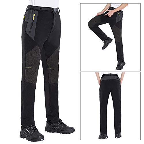SUKUTU Pantalon de Randonnée en Plein Air Pour Hommes Printemps été Respirant Léger Pantalon de Marche Confortable Sport Escalade Trekking Pantalon Décontracté