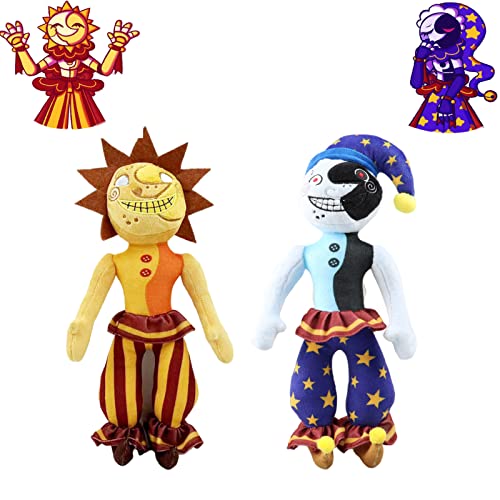 Sundrop FNAF,sundrop fnaf plush,sundrop fnaf plush toys,sundrop fnaf plushie,Fnaf Sundrop sun flower Plush Toys 32cm,Security Breach Fnaf Mangle Foxy Freddy Fazbear BOSS Plush Toy Game Dolls Gift