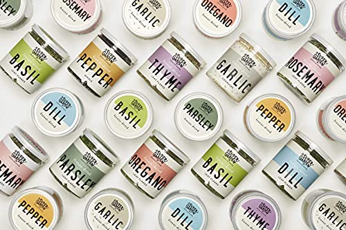 Super Garden eneldo liofilizado - Producto 100% puro y natural - Apto para veganos - Sin azúcares, aditivos artificiales ni conservantes añadidos - Sin gluten - No OMG