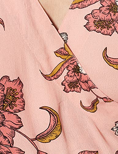 Superdry Vestido Bohemio, Diseño Floral de Rusted, Small para Mujer