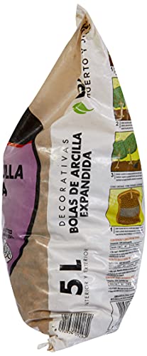 Sustrato Bolas Arcilla Expandida 5l