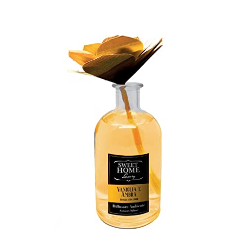 Sweet Home Luxury - Ambientador con flor de vainilla y ámbar (250 ml)