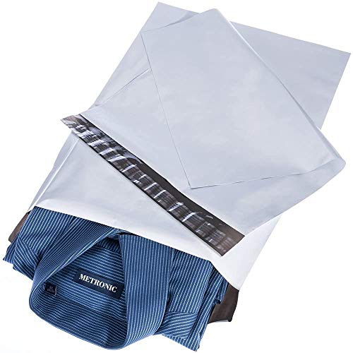 Switory 100pc 30,5cmx39,5cm Bolsas para Envíos, Paquetes para Enviosde Polietileno Blanco, Sobres de Envío Sobres de Correo Bolsas para Embalaje